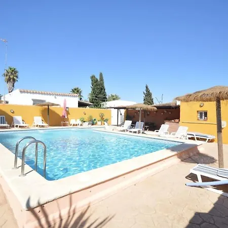 Villa Casas Paqui Y Pablo Con Piscina Compartida En Conil Conil De La Frontera Exterior foto